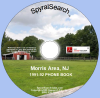 NJ - Morris County Area 1991-92 White & Yellow Pages